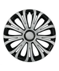 Avera Silver & Black - Set 4 Copricerchi - D.16'