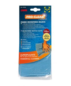 Panno Pro-clean 40 x 40 cm microfibra rilievo