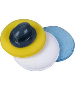 Lampa Impugnatura Set 3 Cuscinetti Intercambiabili 130mm per Cera Auto