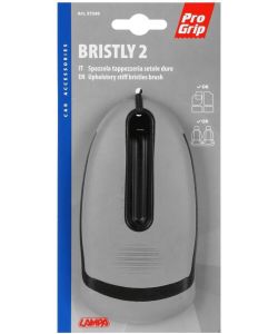Lampa Spazzola Tappezzeria Grigia 10x2x3 cm con Manico Antiscivolo