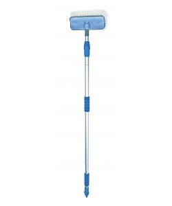Truck-Wash, Set Idrospazzola Con Manico Telescopico, Innesto A Vite