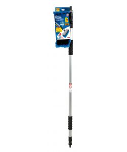 Idrospazzola con manico telescopico e tergivetro 25 cm