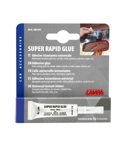 Colla Super Rapid - Adesivo istantaneo universale 3 g
