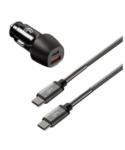 Lampa Kit 2 in 1 Caricabatterie USB Doppia Presa e Cavo Ultra Resistente