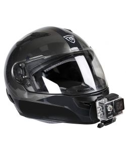 Lampa Telecamera Sportiva Action Cam Impermeabile con Kit Accessori