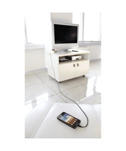 Lampa Cavo Ricarica Dati Micro USB 200 cm Nero Compatibile Ricarica Veloce