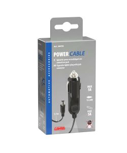 Lampa Spinotto Presa Accendisigari Connettore Jack 12-24V Cavo 170 cm