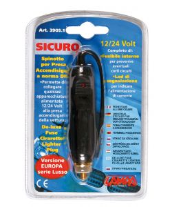 Spinotto Accendisigari sicuro 12/24 V