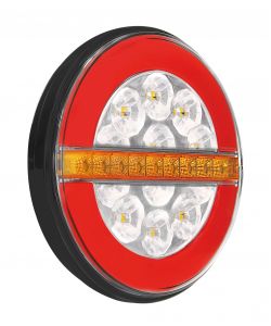 Dynamic O-Led, Fanale Retromarcia, 3 Funzioni, 12/24V - Sinistro