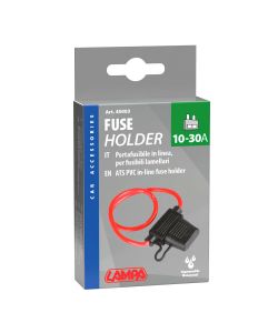 Lampa Portafusibili in Linea PVC per Fusibili Lamellari PF-3 10-30A