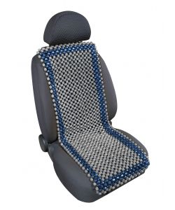 Samurai, Schienale In Palline Di Legno - Blu/Grigio
