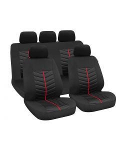 Rapid, Set Fodere Coordinate - Nero/Rosso