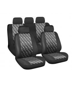 Free, Set Fodere Coordinate - Nero/Grigio