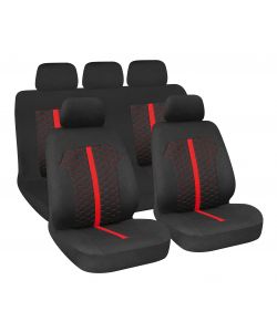 Stinger, Set Fodere Coordinate - Nero/Rosso