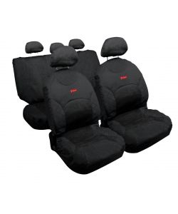 Drive Jeans, Set Coprisedili - Nero