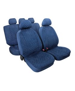 Miky, Set Fodere Coordinate In Microfibra - Blu