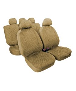 Miky, Set Fodere Coordinate In Microfibra - Beige