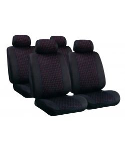 Glamur Basic-Fit, Set Fodere Coordinate In Jacquard - Nero