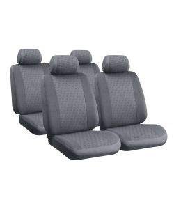 Glamur Basic-Fit, Set Fodere Coordinate In Jacquard - Grigio