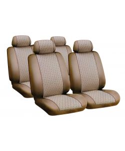 Glamur Basic-Fit, Set Fodere Coordinate In Jacquard - Beige