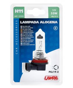 Lampada alogena H11 55w 1 pezzo