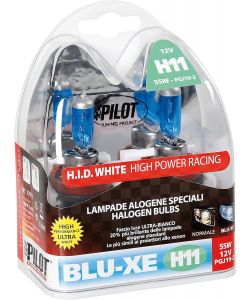 Lampa Lampada Alogena Auto 12V H11 55W Blu-Xe Luce Ultra-Bianca - 2pz
