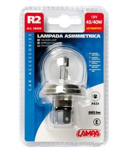 Lampada Asimmetrica 12V 45/40W P45T