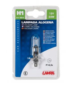 Lampada alogena H1 12V 55w P14,5s