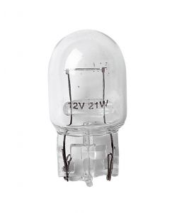 Lampada con zoccolo vetro w21w 21w w3x16d 2 pz d/blister