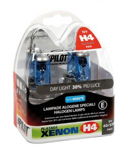 Lampada alogena xenon H4 60/55w 2 pezzi