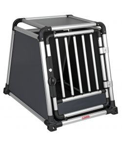 Premium, Trasportino In Lega Di Alluminio, Specifico Per Il Trasporto Di Animali In Auto - Type 4 - 55 X 75 X H 62 Cm