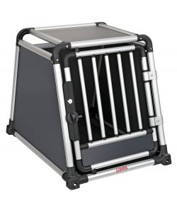Premium, Trasportino In Lega Di Alluminio, Specifico Per Il Trasporto Di Animali In Auto - Type 6 - 55 X 77 X H 60 Cm