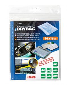 Lampa Busta Impermeabile Dry-Bag Trasparente 14x16 cm Portadocumenti