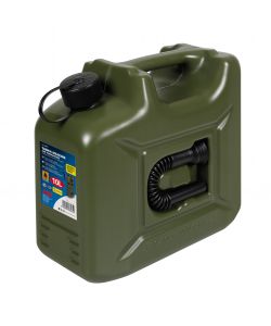 Tanica Carburante In Polietilene, Modello Militare - 10 L