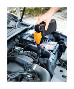 Lampa Travasatore Universale Liquidi Becco Snodato Telescopico 9-18 cm