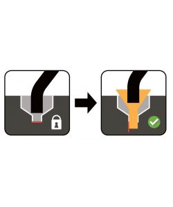 Lampa Adattatore Imbocco Serbatoi Diesel e Benzina - d. 50 - 25 mm