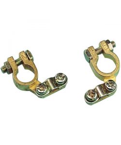 Lampa Morsetti per Cavi Batteria Modello Europa Giallo 1 Coppia