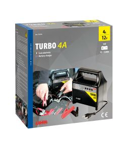 Lampa Caricabatteria Turbo 4 A - 12V - Protezione Sovraccarica
