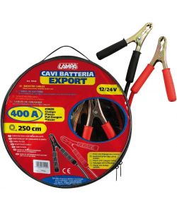 Lampa Cavi Batteria Export 400A 12/24V 250cm Rosso Nero per Auto