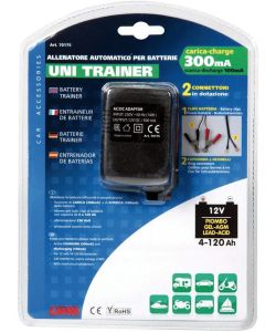 Lampa Allenatore Automatico Uni Trainer Batterie 12V 300mA 4-120Ah