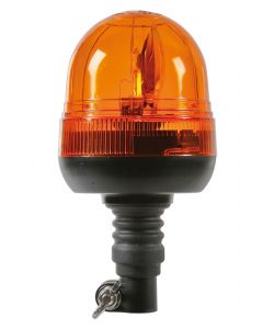 Rh-3, Luce Di Segnalazione Alogena Con Base Flessibile E Attacco Din, 12/24V