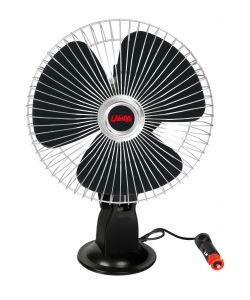 Chrome-Fan, Ventilatore Con Ventosa D.8' - 24V