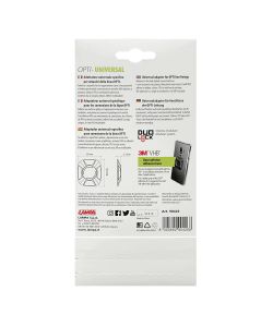 Optiline Adattatore Universale con Piastra di Fissaggio Nero 39x46mm