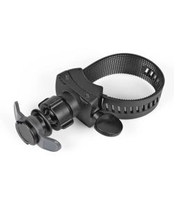 Lampa Supporto Manubrio Opti Belt per Smartphone 15-40 mm Nero Orientabile