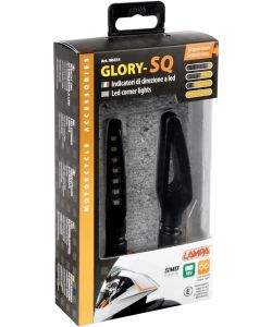 Lampa Indicatori Direzione Moto LED Sequenziali 12V Arancio Bianca