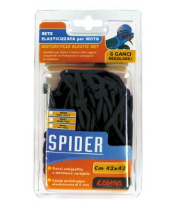 Spider, Rete Elasticizzata - Nero