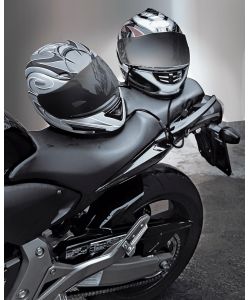 Lampa Lucchetto a Cavo Antifurto 90 cm Nero in Acciaio Alloy