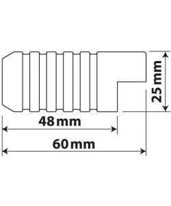 Lampa Cuffia per Leva Cambio Moto in Silicone Nero - Salvascarpa
