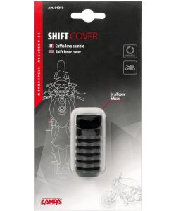 Lampa Cuffia per Leva Cambio Moto in Silicone Nero - Salvascarpa