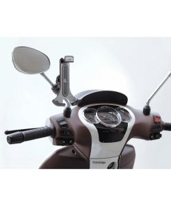 Lampa Porta Telefono Universale Scooter Smart Scooter Flow Nero 120mm